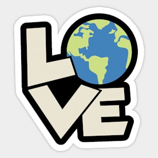 Earth Love Sticker